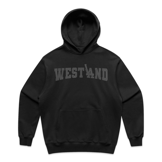WESTLAND LA GLOCK RHINESTONE HOODIE